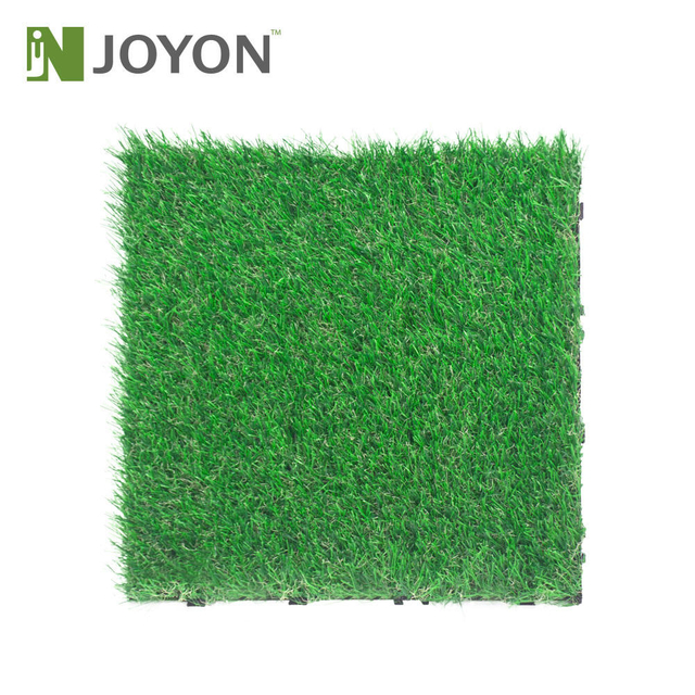  Artificial Landscaping Autumn Grass Interlocking Deck Tile
