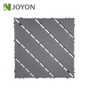Gray Diagonal PP Plastic Interlocking Deck Tile