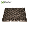 Chocolate Diagonal PP Plastic Interlocking Deck Tile