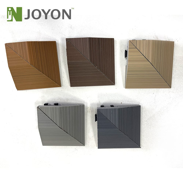 Co-extrusion Edging Corner for WPC Deck Tiles
