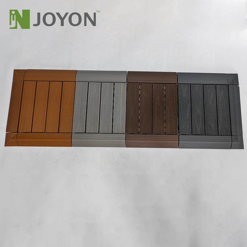 Co-extrusion Edging Corner for WPC Deck Tiles