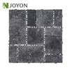 11 Salt Dark Gray Natural Real Stone Slate Interlocking Deck Tile