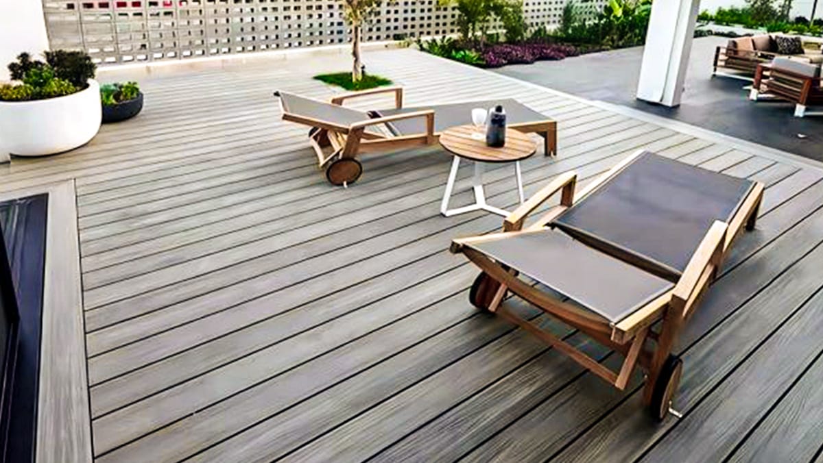 why need to leaving gap when install wood-plastic composite decking flooring 